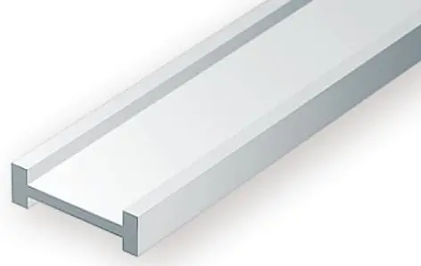Novità EVERGREEN 273 OPAQUE WHITE POLYSTYRENE I-BEAM