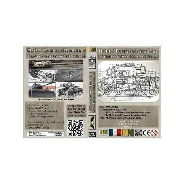 Subito Disponibile M-47/TECHNICAL MANUAL AND ORIGINAL VERSIONS