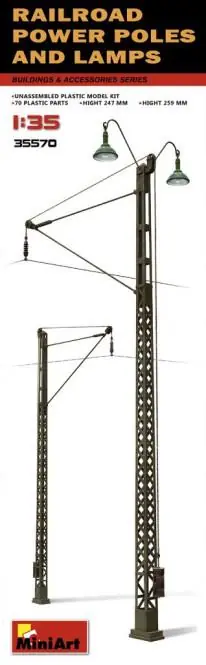 RAILROAD POWER POLES & LAMPS Miglior Prezzo