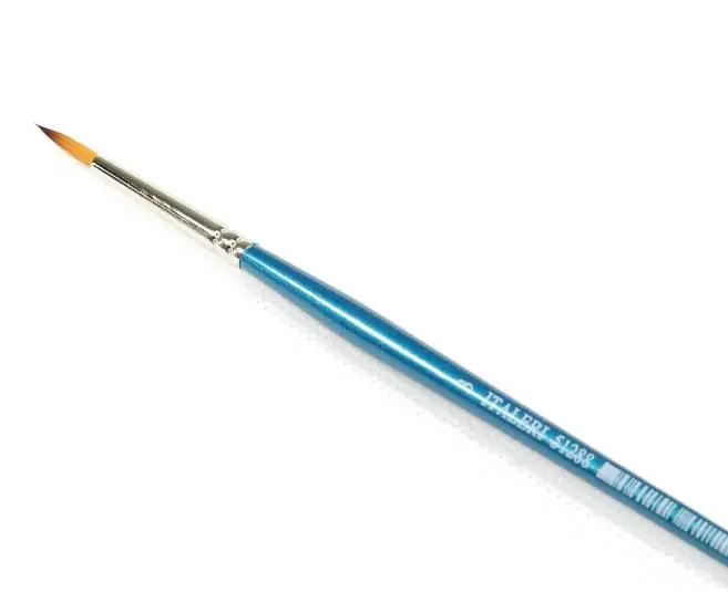 Di Tendenza Synthetic round brush with brown tip 3
