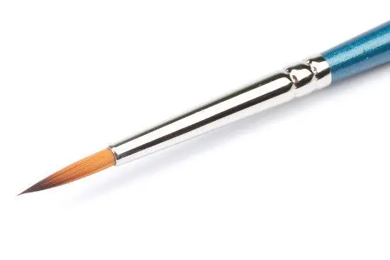 Synthetic round brush with brown tip 4 Ultime Pezzi