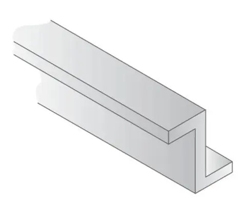 Non Perdere EVERGREEN 755 OPAQUE WHITE POLYSTYRENE Z CHANNEL