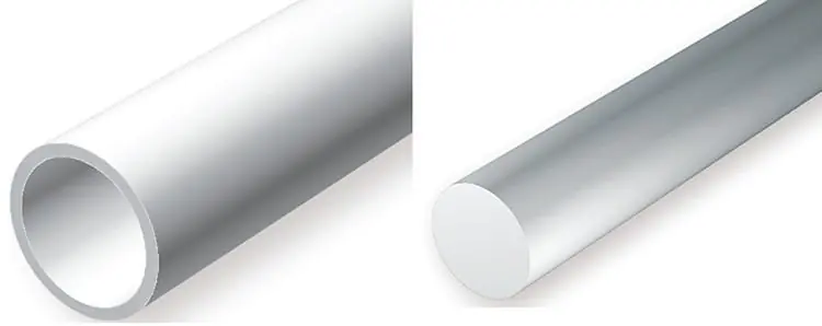Prezzo Conveniente EVERGREEN 217 OPAQUE WHITE POLYSTRYENE ROD AND TUBE ASSORTMENT