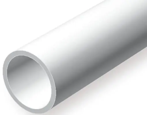 EVERGREEN 225 OPAQUE WHITE POLYSTYRENE TUBING Novità