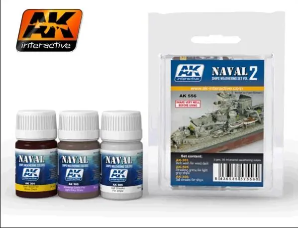 Professionale Naval Ships Weathering Set vol.2