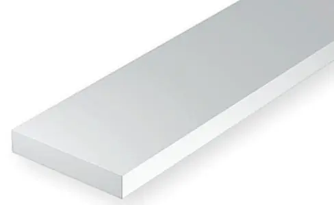 Vendita Finale EVERGREEN 136 OPAQUE WHITE POLYSTYRENE STRIP