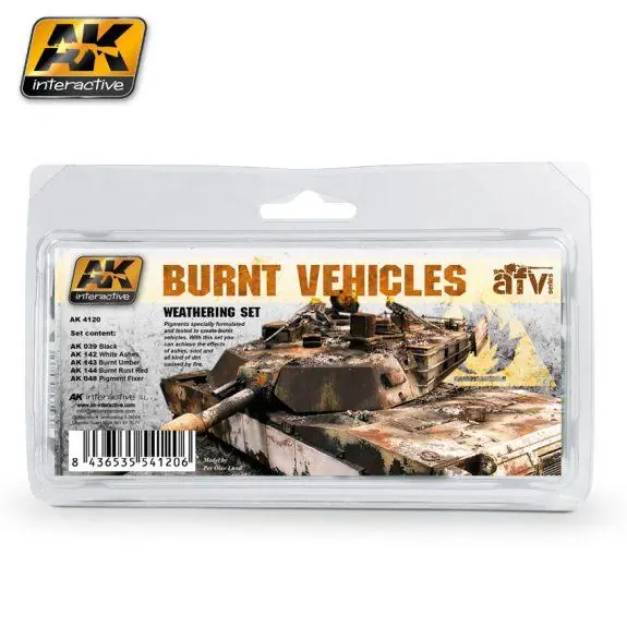 Promo Stagionale BURNT VEHICLES SET