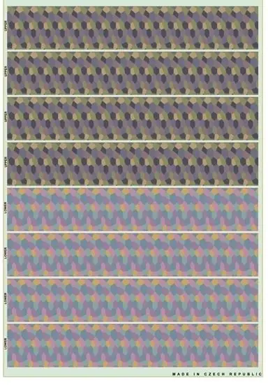 Super Prezzo 5 COLOUR LOZENGE FADED