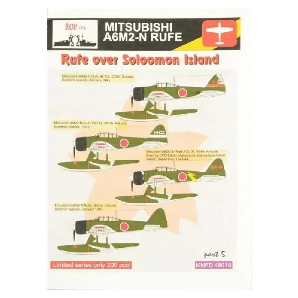 Subito Disponibile Mitsubishi A6M2-N RUFE
