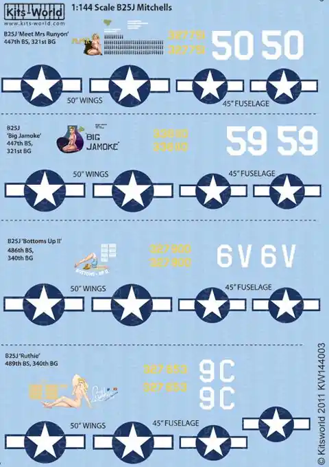 B-25 Mitchell Saldi