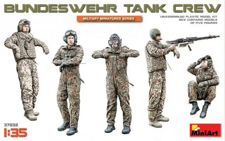 BUNDESWEHR TANK CREW Nuovo Arrivo