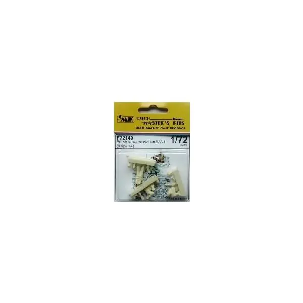 Popolare CARRISTI INGLESI + CIVILI W.W. II ( 3 PCS.)