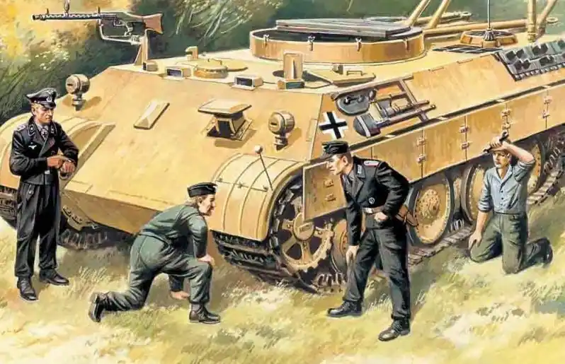 Prezzo Conveniente German Tank Crew