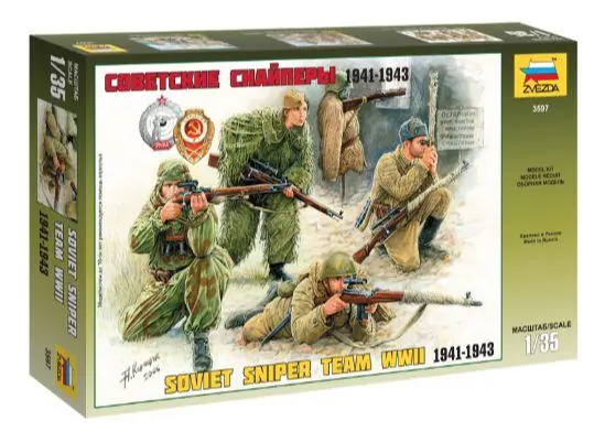Quantità Limitata SOVIET SNIPER TEAM WWII
