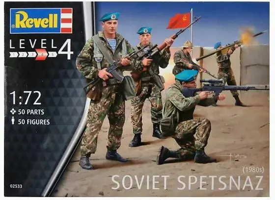 REVELL 02533 Soviet Spetsnaz Consegna Rapida