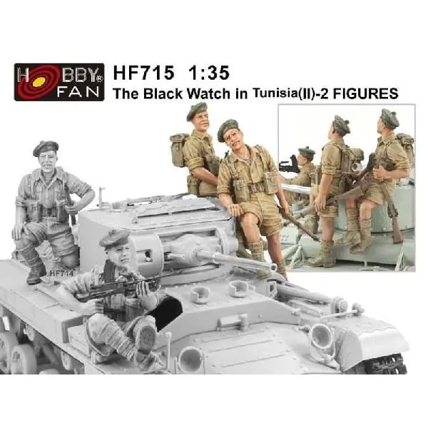 Ultimissimo Modello THE BLACK WATCH IN TUNISIA
