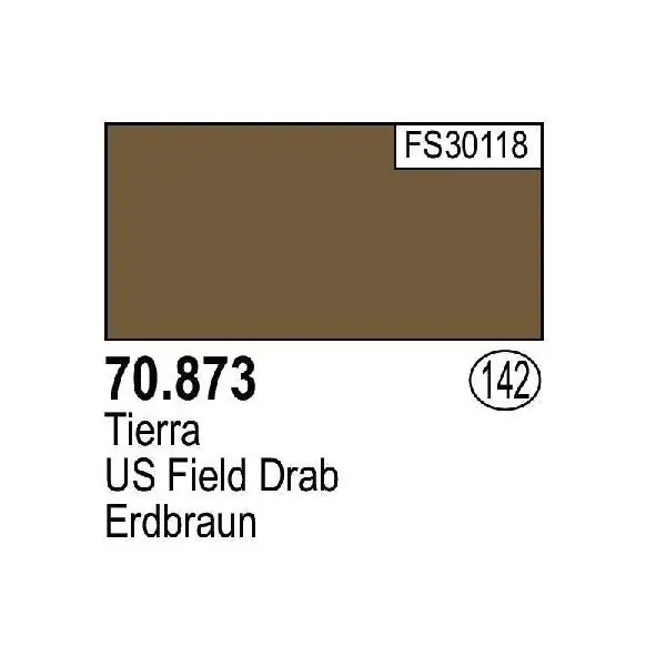 142 US FIELD DRAB Spedito Oggi