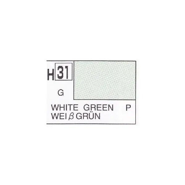 White Green 10ml Gloss Economico
