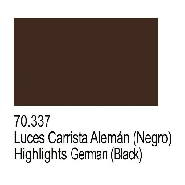 HIGHLIGHT GERMAN TANK CREW (BLACK) Nuovo Arrivo