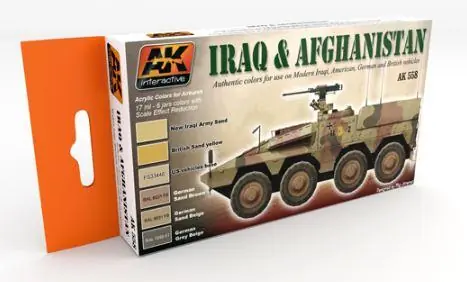 Di Tendenza SET ACRILICO IRAQ E AFGHANISTAN