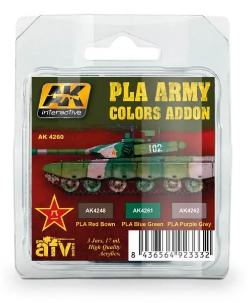 PLA Army Colors Add-On Colors Set Sconto