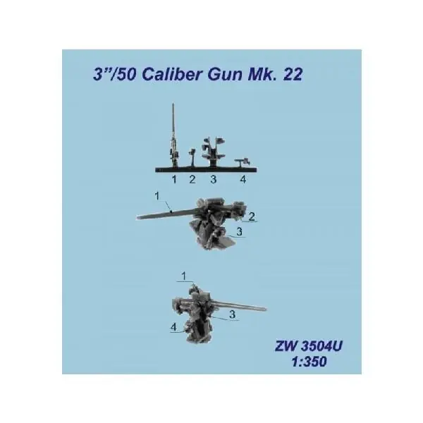 Compra Adesso 3"/50 CALIBER GUN MK. 22