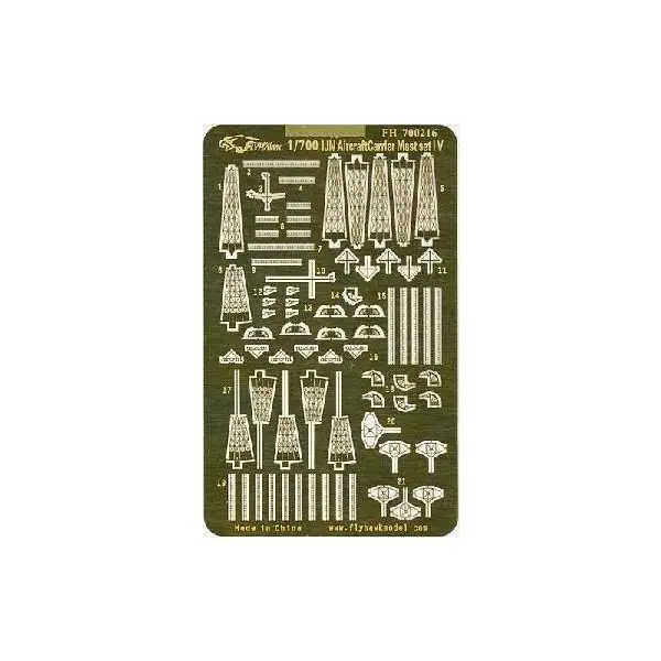 IJN AIRCRAFT CARRIER MAST SET IV Prezzo Ridotto