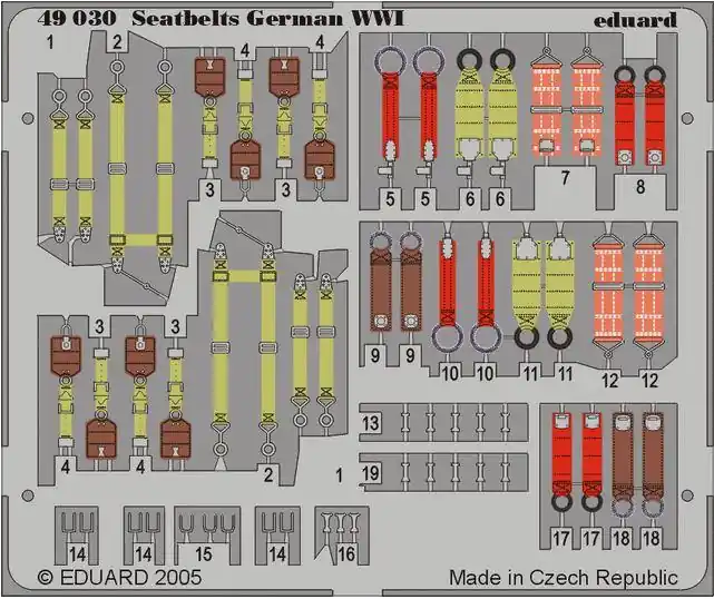 Promozione CINTURE DI SICUREZZA GERMAN WWI