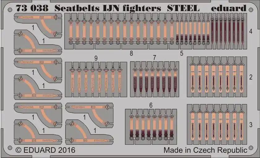 CINTURE DI SICUREZZA PER IJN FIGHTERS STEEL Occasione