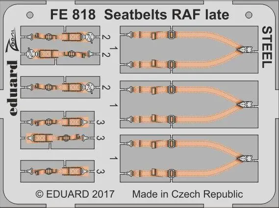 Ultime Pezzi CINTURE DI SICUREZZA RAF