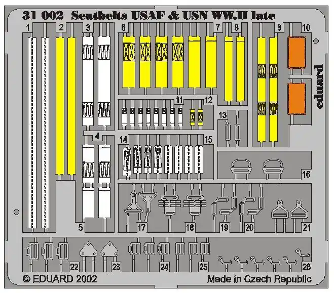 CINTURE DI SICUREZZA USAF & US NAVY Must-Have