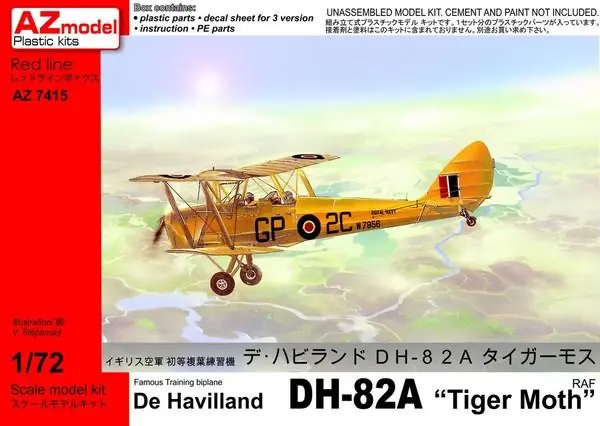 Spedito Oggi AZ MODEL AZ7415 DH.82A