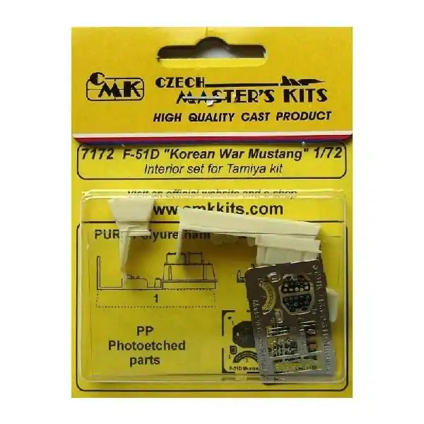 F-51D ‘KOREAN WAR MUSTANG‘ INTERIOR SET Promo Stagionale
