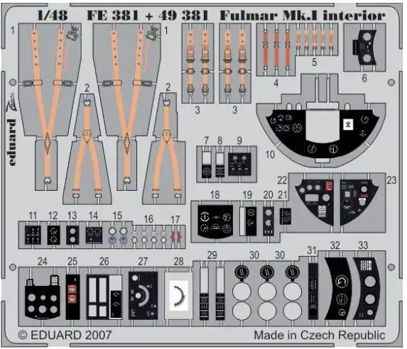 FULMAR MK.I INTERIOR Prezzo Basso