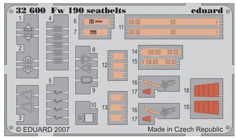 Offerta FW 190 SEATBELTS