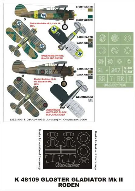 Miglior Prezzo GLOSTER GLADIATOR MK.II