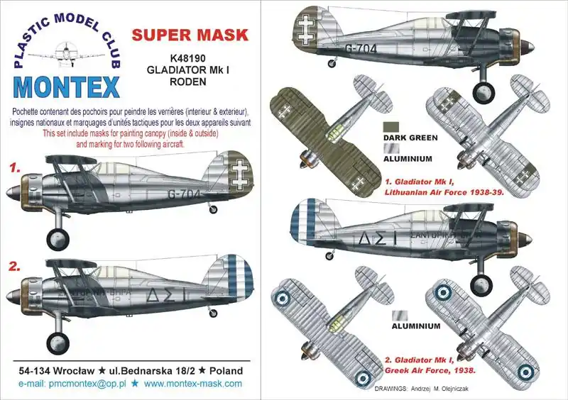 GLOSTER GLADIATOR MKI Ordina Subito