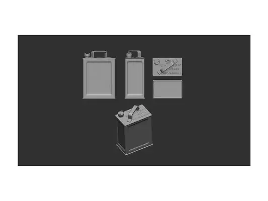 Vendita Finale Tanica per benzina/carburante 1/72 - ART SCALE A72010