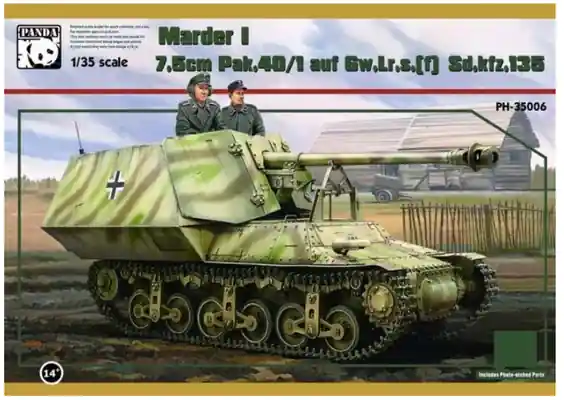 Marder I 1/35 - PANDA HOBBY PH-35006 Esclusivo