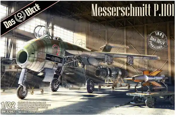 Offerta Limitata Messerschmitt P.1101 - 1/32 - DAS WERK DW32002