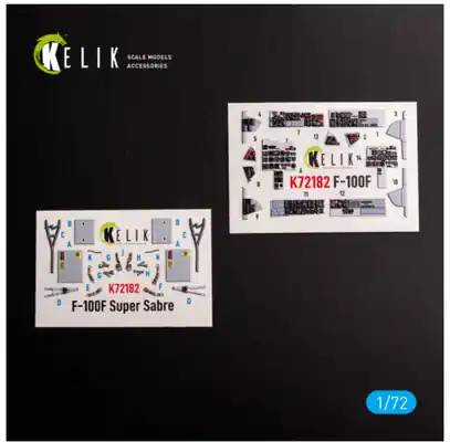 F-100F Decals 3D 1/72 - KELIK K72182 Promo Stagionale