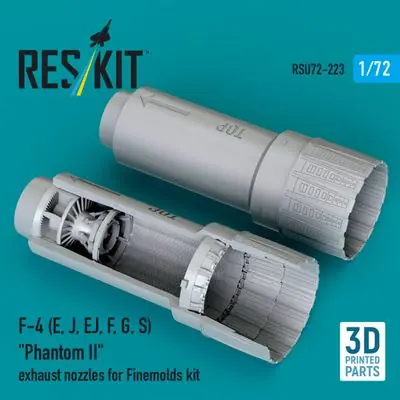 Di Tendenza F-4 E, J, EJ, F, G, S Phantom II Ugelli di scarico 1/72 - RESKIT RSU72-0223