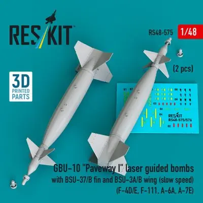 GBU-10 Bombe a guida laser 1/48 - RESKIT RS48-0575 Solo Oggi