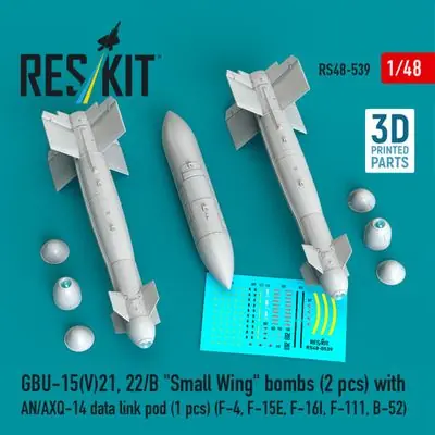 GBU-15 Bombe 1/48 - RESKIT RS48-0539 Vendita Finale