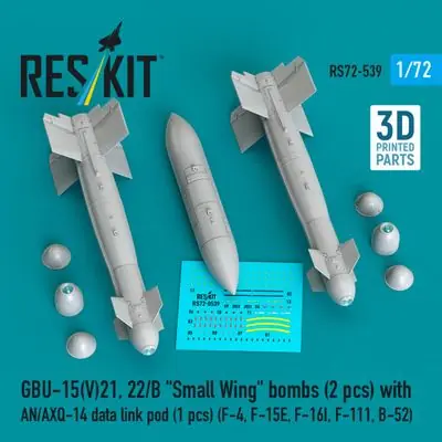 GBU-15 Bombe 1/72 - RESKIT RS72-0539 Novità