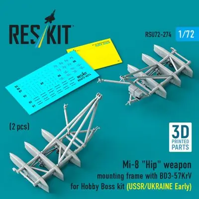 Mi-8 Hip Telaio di montaggio 1/72 - RESKIT RSU72-0274 Scelto Dai Clienti