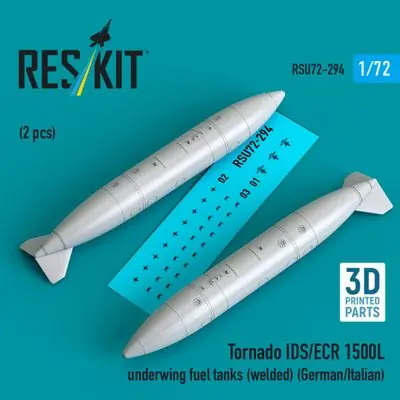 Pagamento Sicuro Tornado IDS/ECR Serbatoi di carburante 1/72 - RESKIT RSU72-0294