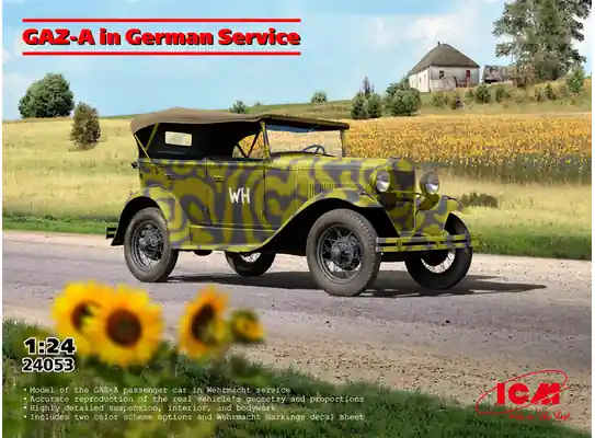 Ordina Subito GAZ-A 1/24 - ICM 24053