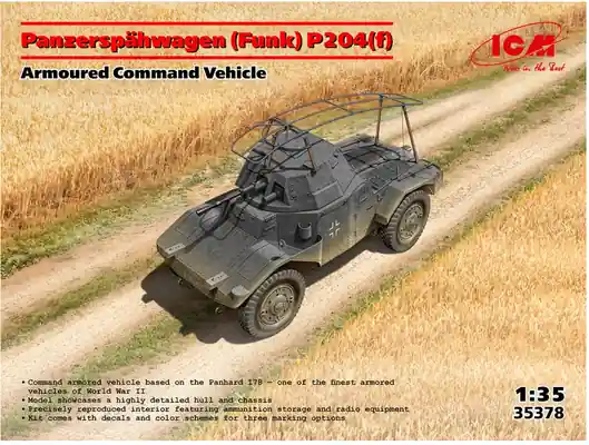 Panzerspähwagen Funk P204f 1/35 - ICM 35378 Offerta Del Giorno