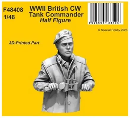 Comandante di carro armato britannico della seconda guerra mondiale 1/48 - CMK F48408 Più Venduto
